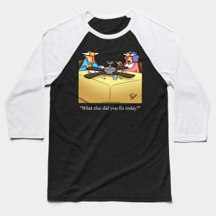 Funny Spectickles DIY Handyman Cartoon Humor Baseball T-Shirt